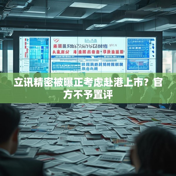 立讯精密被曝正考虑赴港上市？官方不予置评
