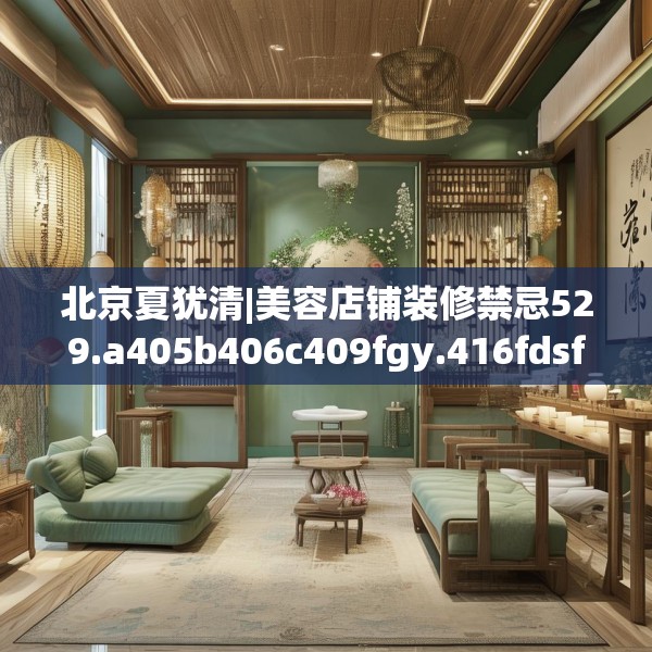 北京夏犹清|美容店铺装修禁忌529.a405b406c409fgy.416fdsfds