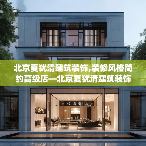北京夏犹清建筑装饰,装修风格简约高级店—北京夏犹清建筑装饰307.a183b184c187fgy.194jhhj