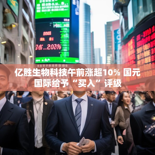亿胜生物科技午前涨超10% 国元国际给予“买入”评级
