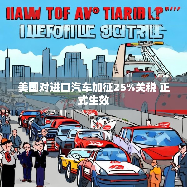 美国对进口汽车加征25%关税 正式生效
