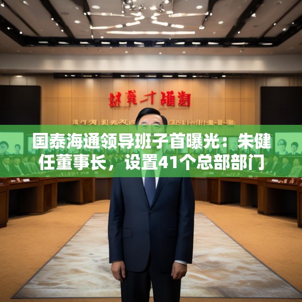 国泰海通领导班子首曝光：朱健任董事长，设置41个总部部门
