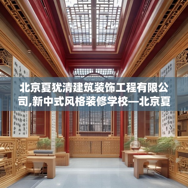 北京夏犹清建筑装饰工程有限公司,新中式风格装修学校—北京夏犹清建筑装饰工程有限公司387.a263b264c267fgy.274fghfd