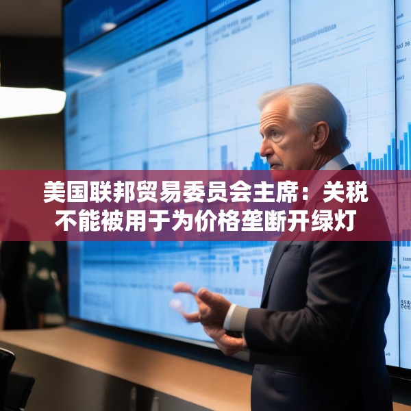 美国联邦贸易委员会主席：关税不能被用于为价格垄断开绿灯