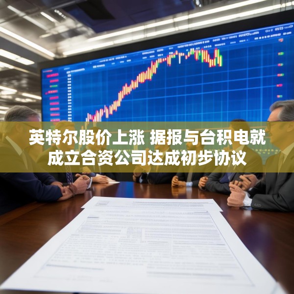 英特尔股价上涨 据报与台积电就成立合资公司达成初步协议