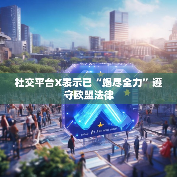 社交平台X表示已“竭尽全力”遵守欧盟法律