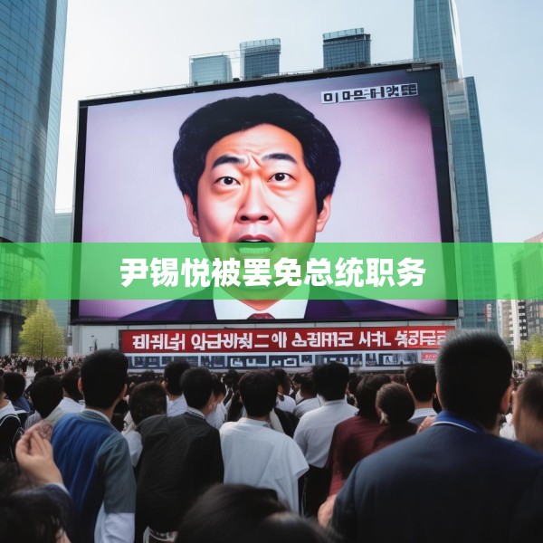 尹锡悦被罢免总统职务