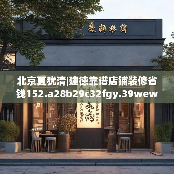 北京夏犹清|建德靠谱店铺装修省钱152.a28b29c32fgy.39wew