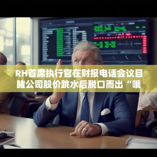 RH首席执行官在财报电话会议目睹公司股价跳水后脱口而出“哦，糟了……”
