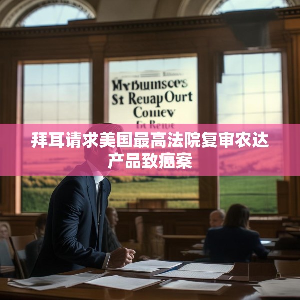 拜耳请求美国最高法院复审农达产品致癌案