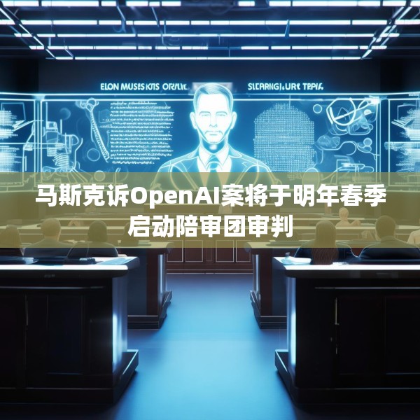 马斯克诉OpenAI案将于明年春季启动陪审团审判