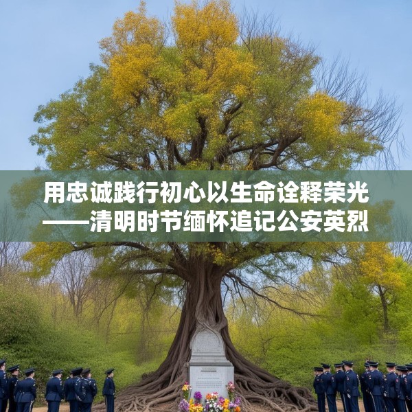 用忠诚践行初心以生命诠释荣光——清明时节缅怀追记公安英烈