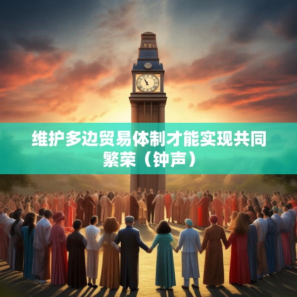 维护多边贸易体制才能实现共同繁荣（钟声）
