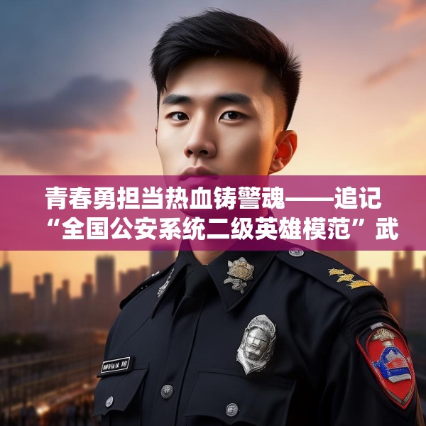 青春勇担当热血铸警魂——追记“全国公安系统二级英雄模范”武霖