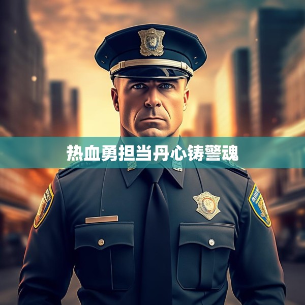 热血勇担当丹心铸警魂