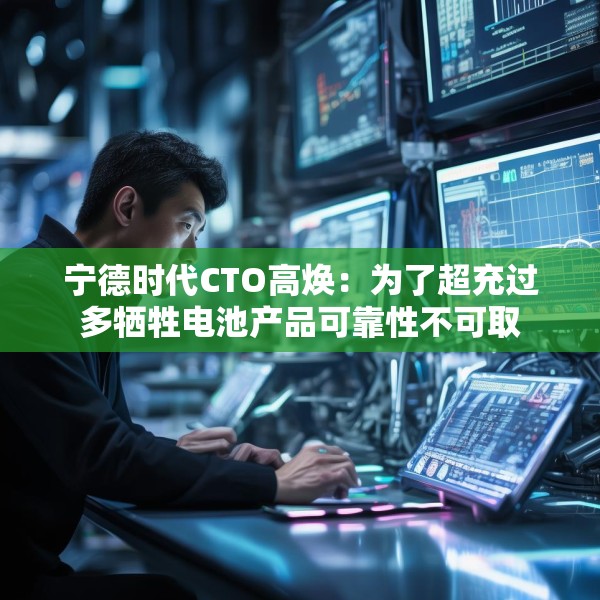 宁德时代CTO高焕：为了超充过多牺牲电池产品可靠性不可取