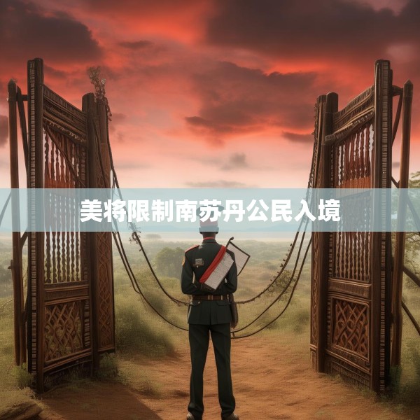 美将限制南苏丹公民入境