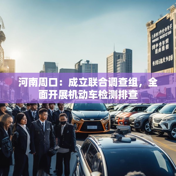 河南周口：成立联合调查组，全面开展机动车检测排查