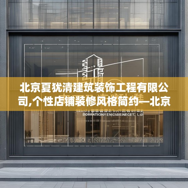 北京夏犹清建筑装饰工程有限公司,个性店铺装修风格简约—北京夏犹清建筑装饰工程有限公司360.a236b237c240fgy.247nbn