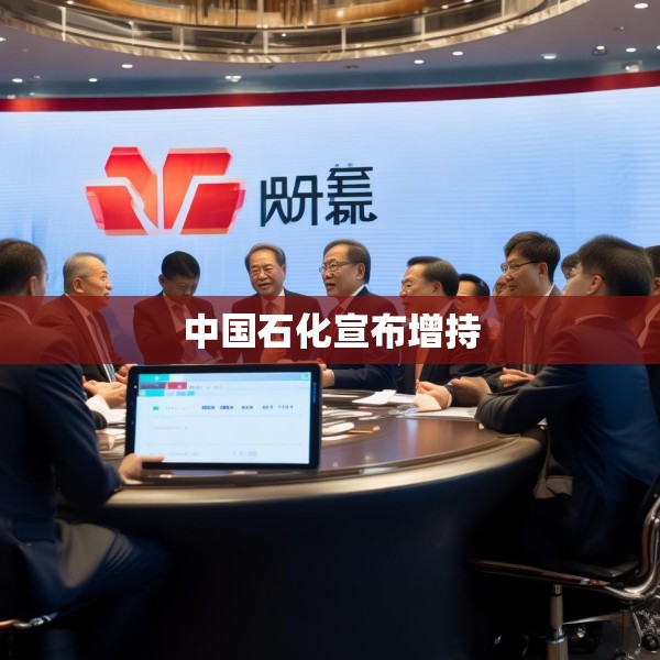 中国石化宣布增持