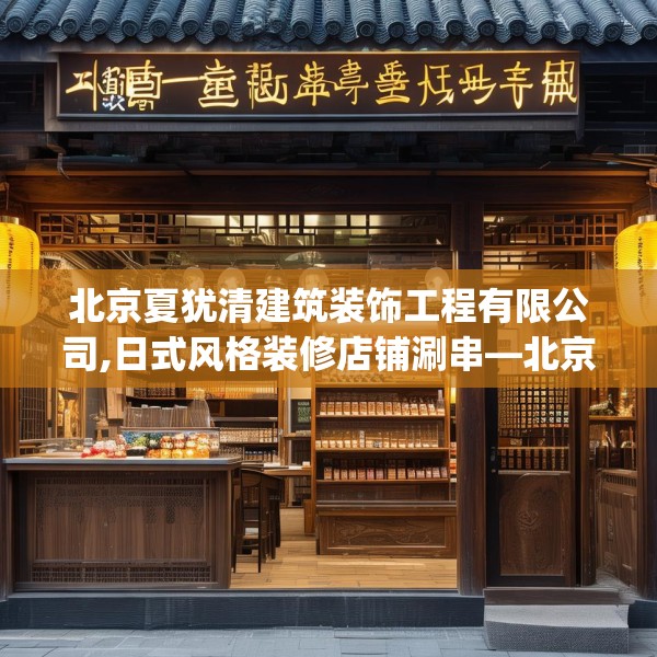北京夏犹清建筑装饰工程有限公司,日式风格装修店铺涮串—北京夏犹清建筑装饰工程有限公司555.a431b432c435fgy.442fhsg