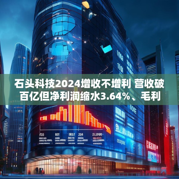 石头科技2024增收不增利 营收破百亿但净利润缩水3.64%、毛利率承压