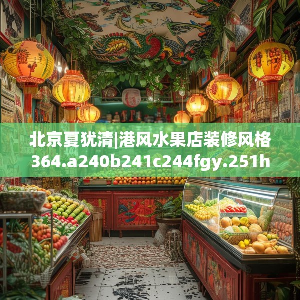 北京夏犹清|港风水果店装修风格364.a240b241c244fgy.251htyj