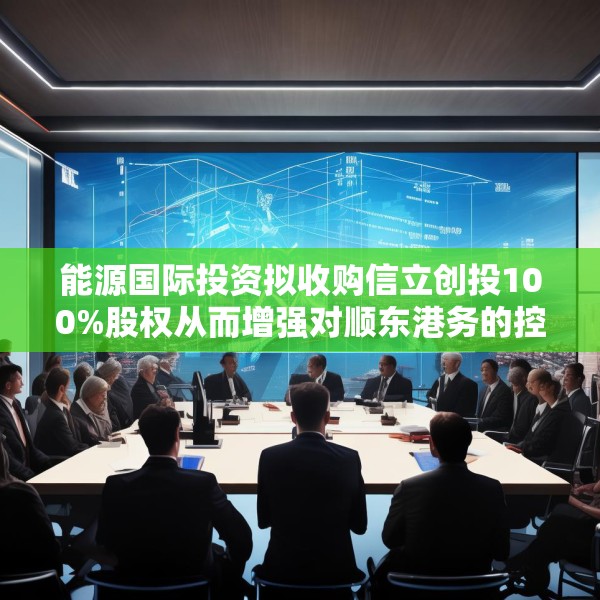 能源国际投资拟收购信立创投100%股权从而增强对顺东港务的控制权