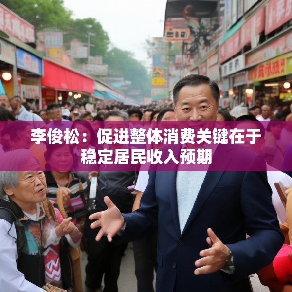 李俊松：促进整体消费关键在于稳定居民收入预期