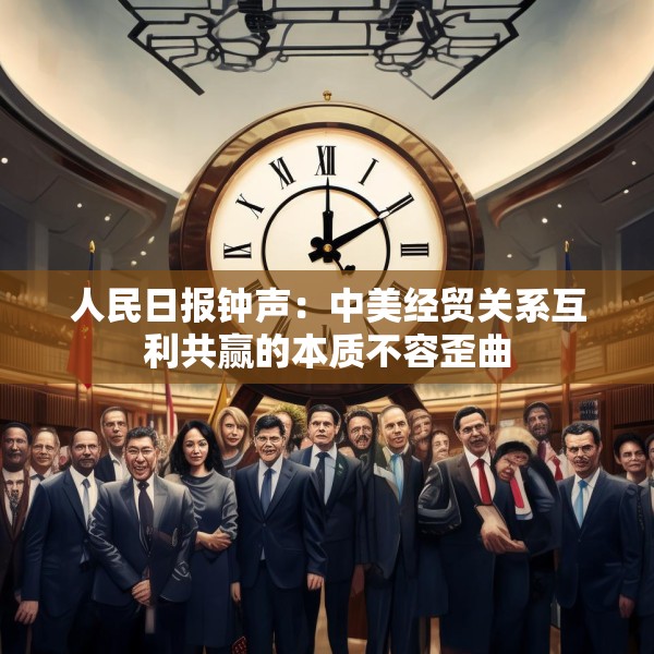 人民日报钟声：中美经贸关系互利共赢的本质不容歪曲