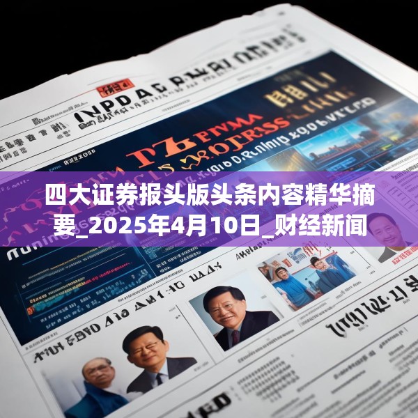 四大证券报头版头条内容精华摘要_2025年4月10日_财经新闻