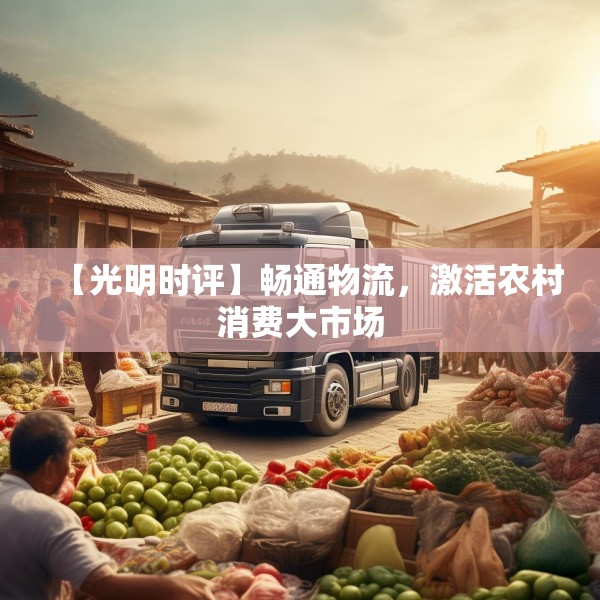 【光明时评】畅通物流，激活农村消费大市场