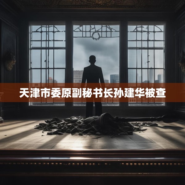 天津市委原副秘书长孙建华被查