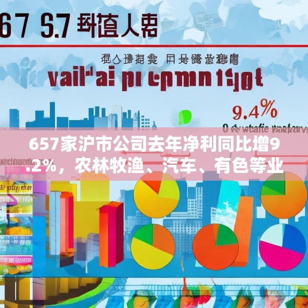 657家沪市公司去年净利同比增9.2%，农林牧渔、汽车、有色等业绩向好