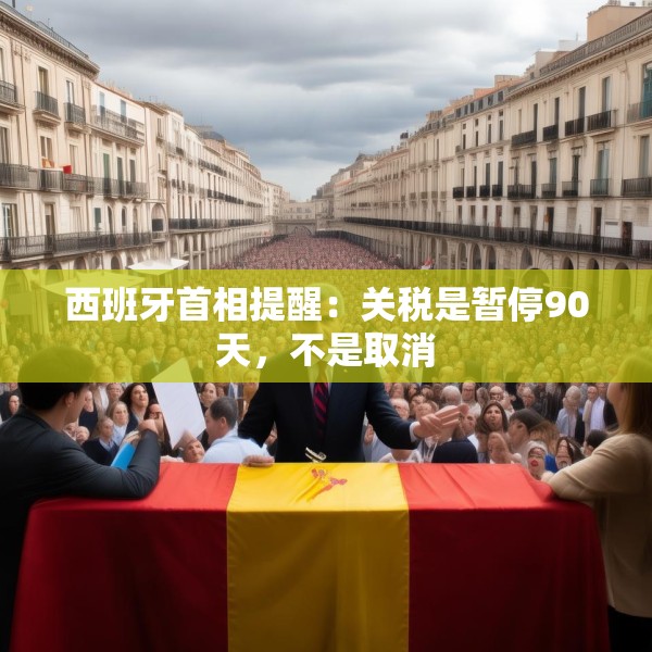 西班牙首相提醒：关税是暂停90天，不是取消