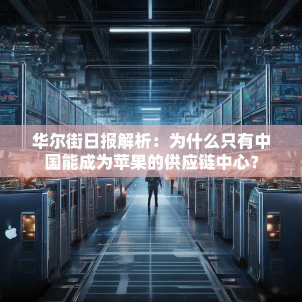 华尔街日报解析：为什么只有中国能成为苹果的供应链中心？