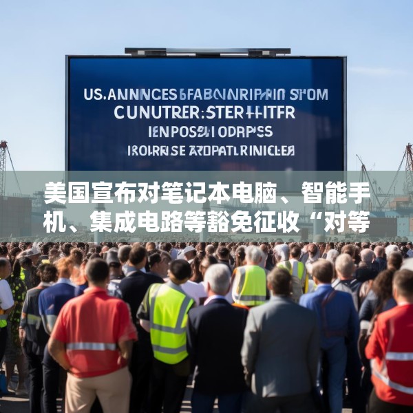美国宣布对笔记本电脑、智能手机、集成电路等豁免征收“对等关税”