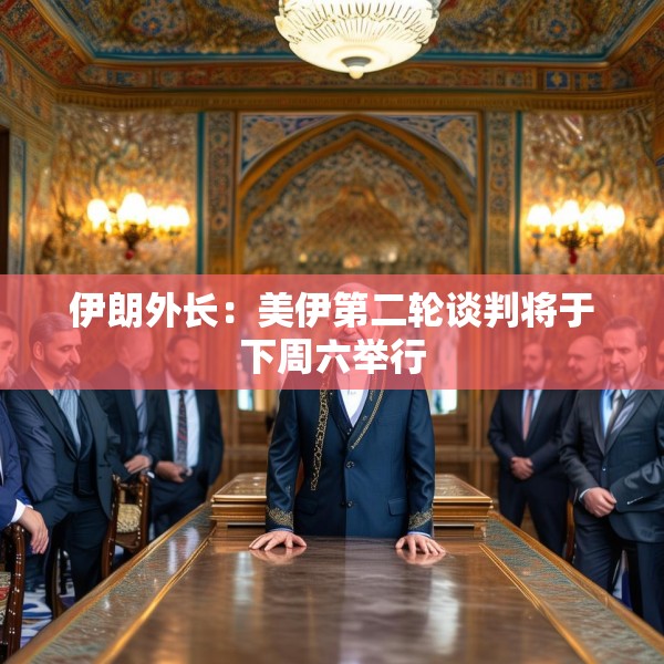 伊朗外长：美伊第二轮谈判将于下周六举行