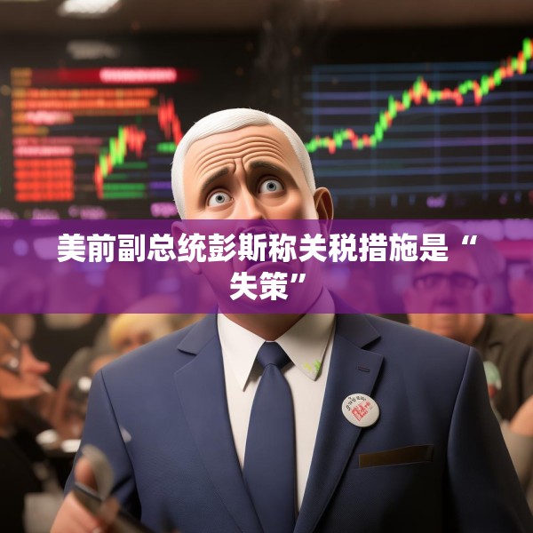 美前副总统彭斯称关税措施是“失策”