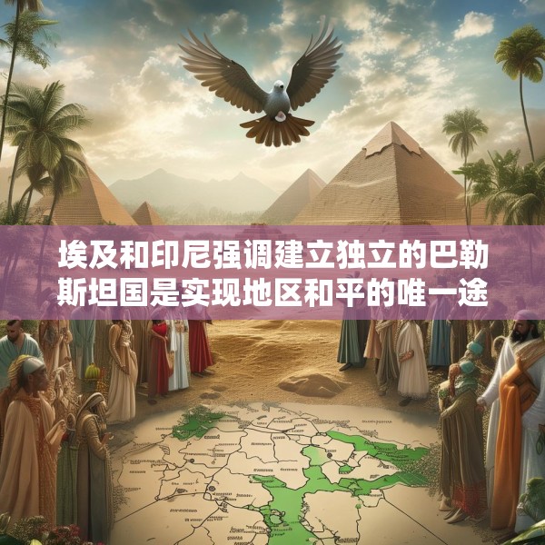 埃及和印尼强调建立独立的巴勒斯坦国是实现地区和平的唯一途径