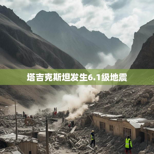 塔吉克斯坦发生6.1级地震