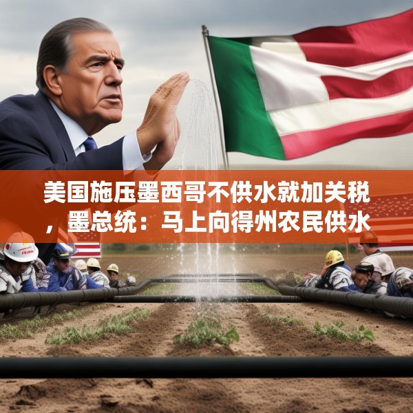 美国施压墨西哥不供水就加关税，墨总统：马上向得州农民供水