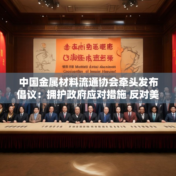 中国金属材料流通协会牵头发布倡议：拥护政府应对措施 反对美国贸易霸权