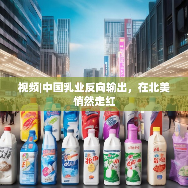 视频|中国乳业反向输出，在北美悄然走红