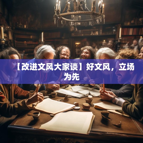 【改进文风大家谈】好文风，立场为先