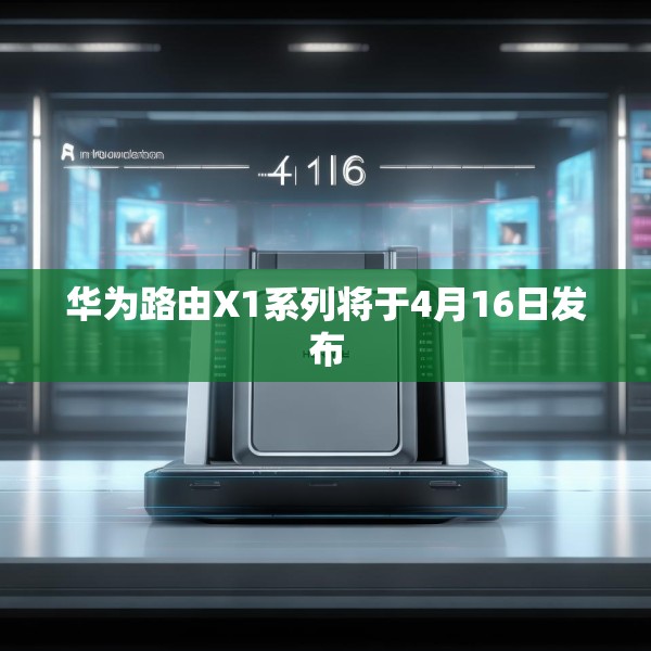 华为路由X1系列将于4月16日发布