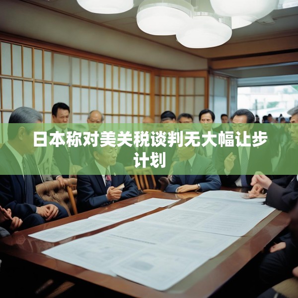 日本称对美关税谈判无大幅让步计划