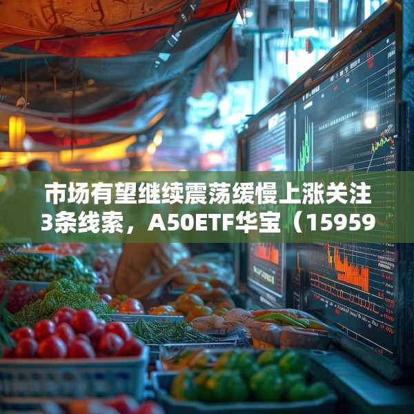 市场有望继续震荡缓慢上涨关注3条线索，A50ETF华宝（159596）小幅放量