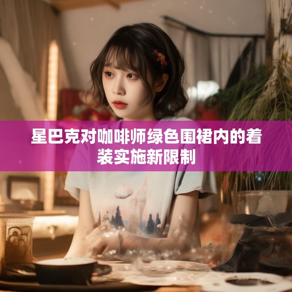 星巴克对咖啡师绿色围裙内的着装实施新限制