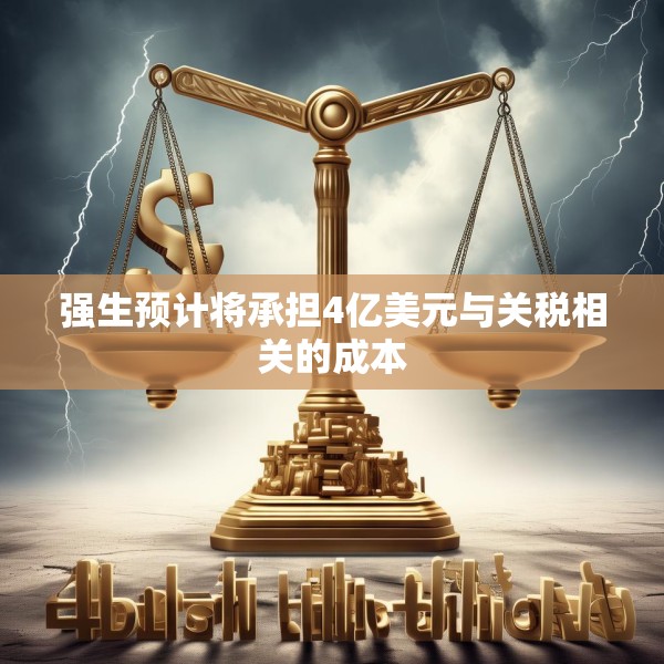 强生预计将承担4亿美元与关税相关的成本